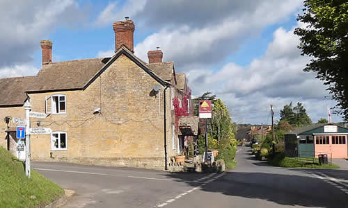 South Cadbury village centre