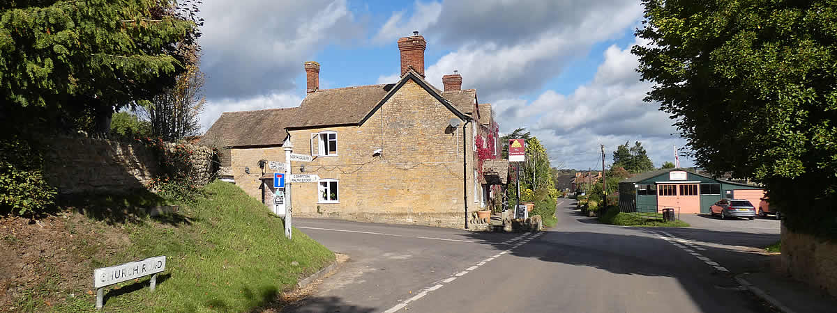 South Cadbury village centre